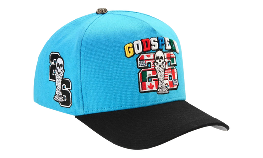 26 World Cup Hat "Aqua / Black" GS546