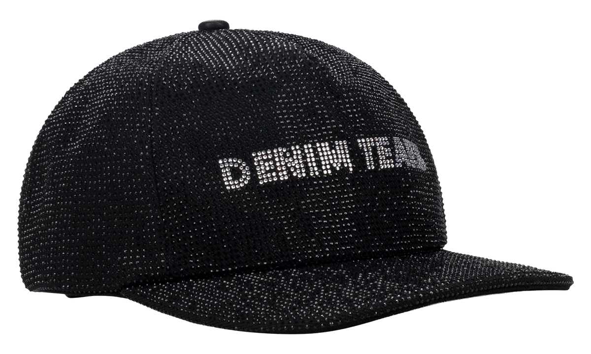 Strass Logo Hat "Black" DT982