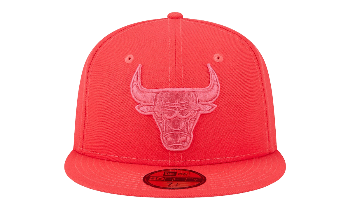 59FIFTY Chicago Bulls Color Pack Fitted Hat "Red / Grey - Under Brim" NE892