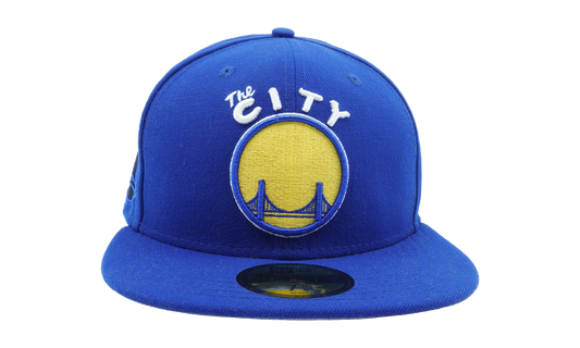 59FIFTY Golden State Warriors Fresh Side Fitted Hat "Royal Blue" NE1112