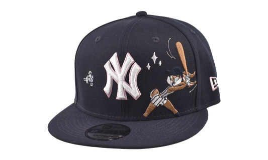 9FIFTY Looney Tunes New York Yankees Bunny Snapback Hat "Navy" 60857972