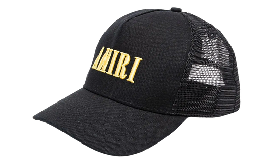 Core Logo Trucker Hat "Black / Yellow" XMAH001 011
