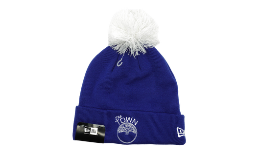 Golden State Warriors Free Throw Beanie "Blue / White - Pom" NE672