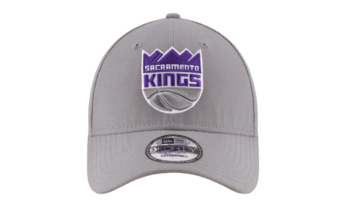 9FORTY Sacramento Kings The League Strapback Hat "Gray" NE609