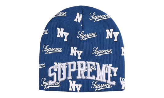 New Era Monogram Beanie "SS26 - Blue" SU27857
