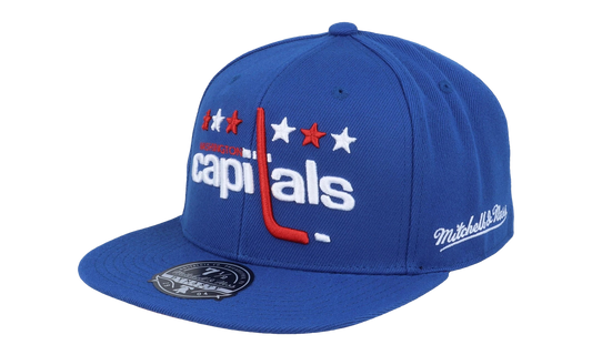 NHL Vintage Fitted Cap "Washington Capitals - Blue" 6HSFSH22084 WCABLUE