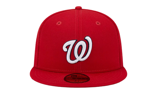 59FIFTY Washington Nationals 2019 World Series Cloud Under Fitted Hat "Red / Sky Blue Cloud - Under Brim" NE811