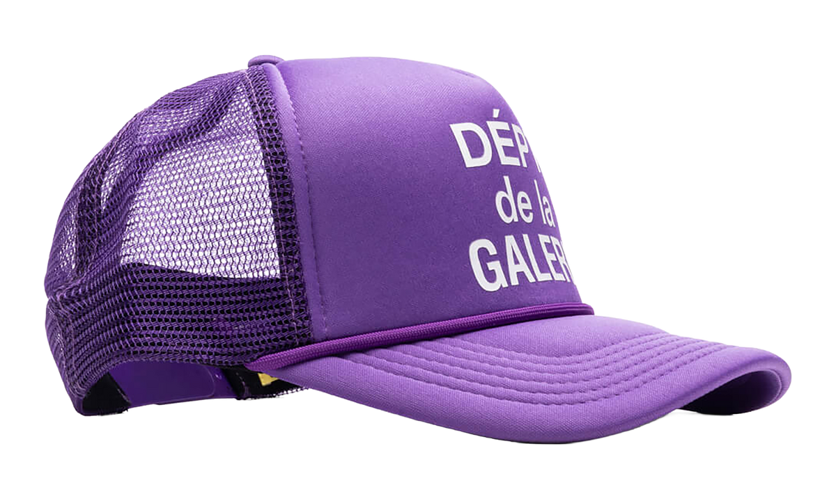 French Logo Trucker Hat "Flo Purple" TCFL 9143 FLO