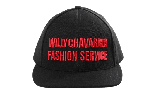 Fashion Service Cap "Black / Red" WCASC0079001