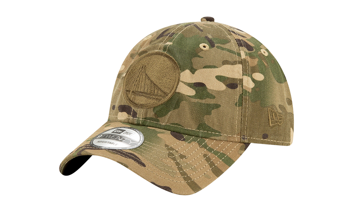 9TWENTY Golden State Warriors Crew Class Camo Adjustable Hat "Camo" NE1164