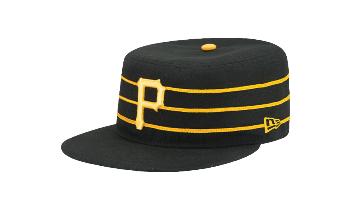 59FIFTY Pittsburgh Pirates Alternate 2 Team Authentic Collection On-Field Fitted Hat "Black / Gold" NE627