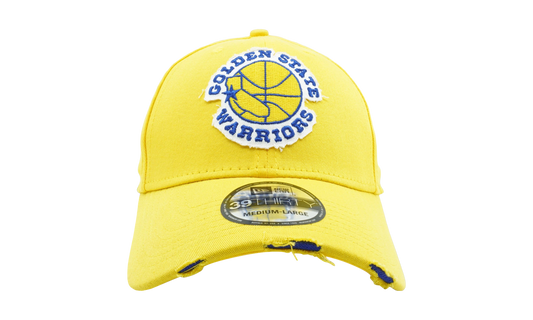39THIRTY Golden State Warriors Hardwood Classics Night Fitted Hat "Yellow" NE696