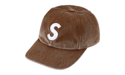 Pigment Coated S Logo 6-Panel "SS26 - Brown" SU27303