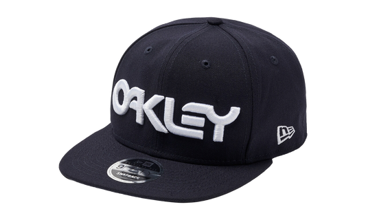9FIFTY OAKLEY x New Era Mark II Novelty Snapback Hat "Fathom Dark Blue" 911784 6AC