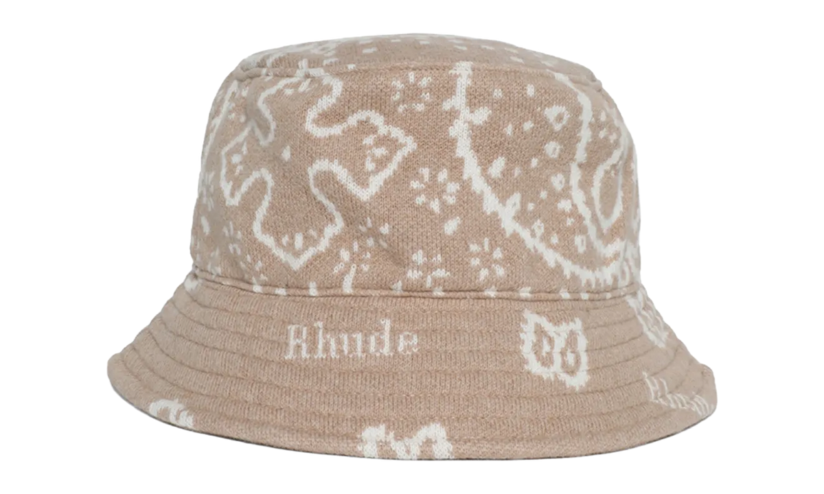 Intarsia Bucket Hat "Tan / Cream" RHPS24HA04973517 TCM