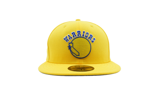 59FIFTY Golden State Warriors Classics Night Hardwood Fitted Hat "Yellow" NE706