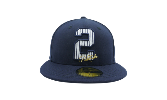 59FIFTY New York Yankees Derek Jeter Signature Fitted Hat "Navy" NE1038