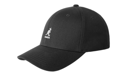 Wool Flexfit Baseball Cap "Black" 8650BC BK001